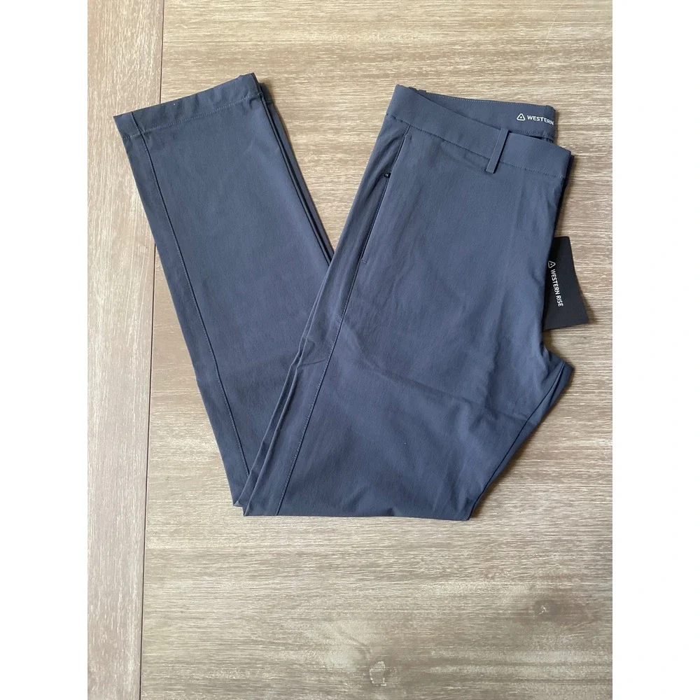 Western Rise Evolution Chino Blue Grey Size 32 New With Tags